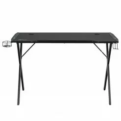 Fredriks LED Gaming Tisch Evinston - Schwarz -Buromobel Verkaufe 1000297637 211007 08054500075 DETAILS P000000001000297637