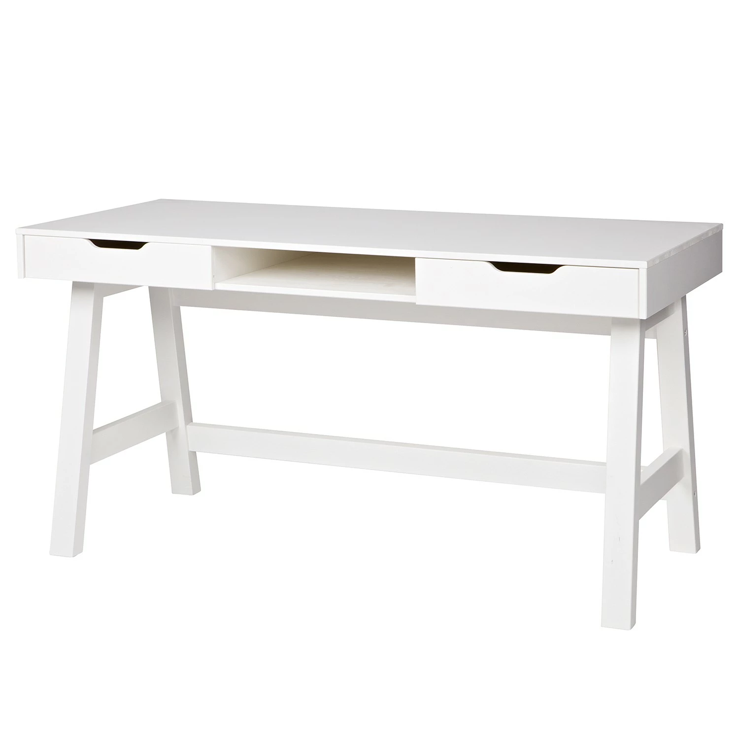 Fredriks Schreibtisch Niklas - Weiß 3 Fredriks Schreibtisch Niklas - Weiß