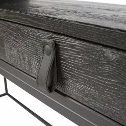 Fredriks Schreibtisch Sion - Esche massiv / Metall - Schwarz 13 Fredriks Schreibtisch Sion - Esche massiv / Metall - Schwarz -Buromobel Verkaufe 1000299508 211011 084544000155 DETAILS P000000001000299508