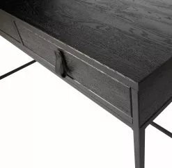 Fredriks Schreibtisch Sion - Esche massiv / Metall - Schwarz 14 Fredriks Schreibtisch Sion - Esche massiv / Metall - Schwarz -Buromobel Verkaufe 1000299508 211011 084544000166 DETAILS P000000001000299508