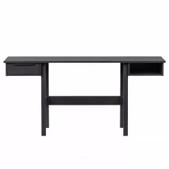 Fredriks Schreibtisch Tewin - Kiefer massiv - Schwarz -Buromobel Verkaufe 1000299509 211011 08454400131 DETAILS P000000001000299509