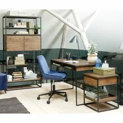 Red Living Schreibtisch Lesko - Eiche Dunkel -Buromobel Verkaufe 1000303842 211117 16474300198 MOOD DETAILS P000000001000303842 mood