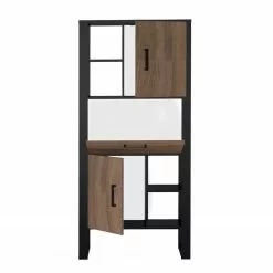 Red Living Regal Norddal II - Nussbaum Dekor / Schwarz -Buromobel Verkaufe 1000304808 211027 10494600077 DETAILS P000000001000304808