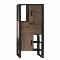 Red Living Regal Norddal II - Nussbaum Dekor / Schwarz -Buromobel Verkaufe 1000304808 211027 10494600088 DETAILS P000000001000304808