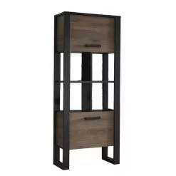 Red Living Regal Norddal III - Nussbaum Dekor / Schwarz -Buromobel Verkaufe 1000304809 211027 10495700083 DETAILS P000000001000304809