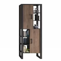 Red Living Regal Norddal I - Nussbaum Dekor / Schwarz -Buromobel Verkaufe 1000304812 211027 104959000100 DETAILS P000000001000304812