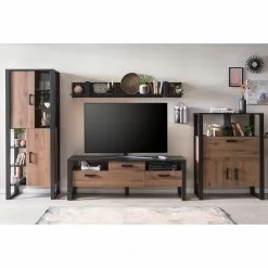 Red Living Regal Norddal I - Nussbaum Dekor / Schwarz -Buromobel Verkaufe 1000304812 211101 07584900035 MOOD DETAILS P000000001000304812 mood