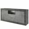 LC Spa Sideboard Urbino I - Hellgrau / Dunkelgrau