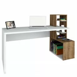 Loftscape Schreibtisch-Kombination Jurien - Weiß / Walnuss Dekor 10 Loftscape Schreibtisch-Kombination Jurien - Weiß / Walnuss Dekor -Buromobel Verkaufe 1000306573 211115 13505000152 DETAILS P000000001000306573