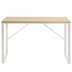 Red Living Schreibtisch Hartney - Eiche Dekor / Weiß