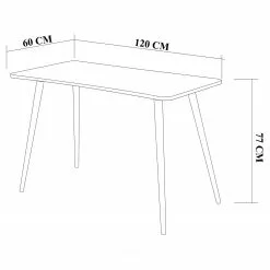 Norrwood Schreibtisch Linu II - Weiß -Buromobel Verkaufe 1000306641 211115 13522500764 SKETCH DETAILS P000000001000306641 sketch