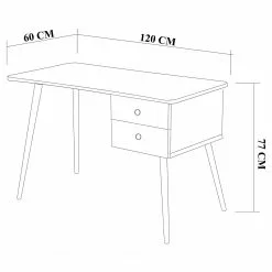 Norrwood Schreibtisch Linu - Kiefer Dekor -Buromobel Verkaufe 1000306644 211115 13541900921 SKETCH DETAILS P000000001000306644 sketch