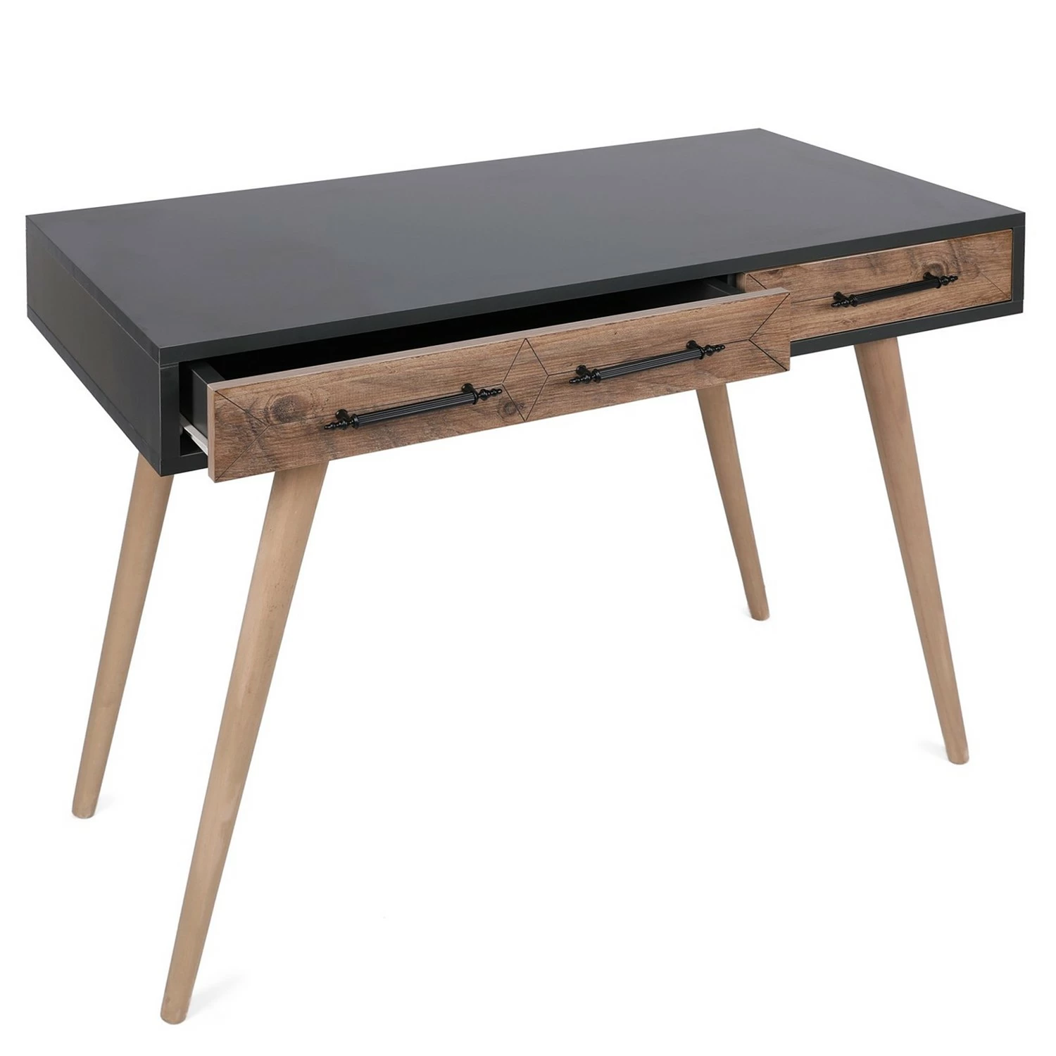 Red Living Schreibtisch Lavaro - Anthrazit / Kiefer Dekor 9 Red Living Schreibtisch Lavaro - Anthrazit / Kiefer Dekor – Bild 7