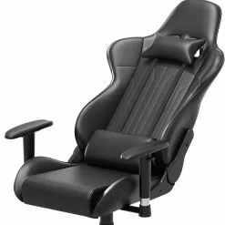 Fredriks Gaming Stuhl Jason - Kunstleder / Nylon - Schwarz -Buromobel Verkaufe 1000307835 220510 055 DETAILS P000000001000307835