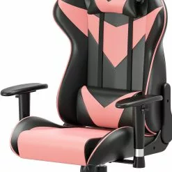 Fredriks Gaming Stuhl Jasper - Schwarz / Rosa -Buromobel Verkaufe 1000307836 220510 070 DETAILS P000000001000307836