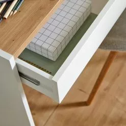 Jahnke Schreibtisch ML C 100 - Wildeiche Dekor / Weiß -Buromobel Verkaufe 1000307841 211109 13512100090 DETAILS P000000001000307841