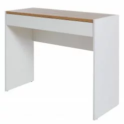 Jahnke Schreibtisch ML C 100 - Wildeiche Dekor / Weiß