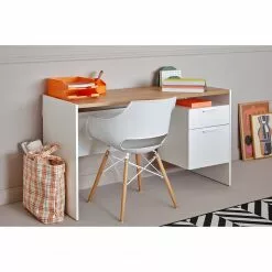 Jahnke Schreibtisch ML C 130 - Wildeiche Dekor / Weiß -Buromobel Verkaufe 1000307855 211109 13512100040 MOOD DETAILS P000000001000307855 mood