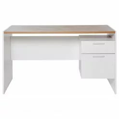 Jahnke Schreibtisch ML C 130 - Wildeiche Dekor / Weiß -Buromobel Verkaufe 1000307855 211111 144436000037 DETAILS P000000001000307855