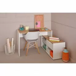 Jahnke Eckschreibtisch ML C 140 E - Wildeiche Dekor / Weiß -Buromobel Verkaufe 1000307856 211109 13512100043 MOOD DETAILS P000000001000307856 mood