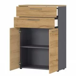 Germania Aktenschrank GW-Agenda II - Eiche Grandson Dekor / Graphit -Buromobel Verkaufe 1000307872 211109 161640000116 DETAILS P000000001000307872