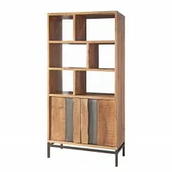 Ars manufacti Büroset Domme (4-teilig) - Akazie massiv / Eisen - Akazie / Anthrazit -Buromobel Verkaufe 1000310605 211117 16461200054 DETAILS P000000001000310605