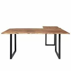 Ars manufacti Büroset Domme (3-teilig) - Akazie massiv / Eisen - Akazie / Anthrazit -Buromobel Verkaufe 1000310606 211117 16463400069 DETAILS P000000001000310606