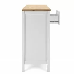 Ridgevalley Sideboard Bombita III - Weiß / Eiche Artisan Dekor -Buromobel Verkaufe 1000310613 211118 060556000121 DETAILS P000000001000310613