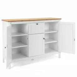 Ridgevalley Sideboard Bombita III - Weiß / Eiche Artisan Dekor -Buromobel Verkaufe 1000310613 211118 06055600066 DETAILS P000000001000310613