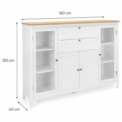 Ridgevalley Sideboard Bombita II - Weiß / Eiche Artisan Dekor 22 Ridgevalley Sideboard Bombita II - Weiß / Eiche Artisan Dekor -Buromobel Verkaufe 1000310614 211118 060556000555 SKETCH DETAILS P000000001000310614 sketch