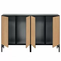 Now! by hülsta Sideboard now to go colour II - Natureiche / Diamantgrau -Buromobel Verkaufe 1000311263 211201 14485400265 DETAILS P000000001000311263