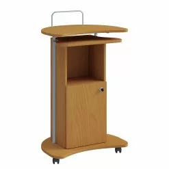 VCM Stehpult Komil - (Höhenverstellbar) - Buche Dekor