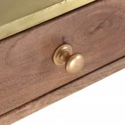 Schreibtisch Lennard I - Mango massiv / Eisen - Mango / Messing 18 Schreibtisch Lennard I - Mango massiv / Eisen - Mango / Messing -Buromobel Verkaufe 1000315298 211214 16251100145 DETAILS P000000001000315298