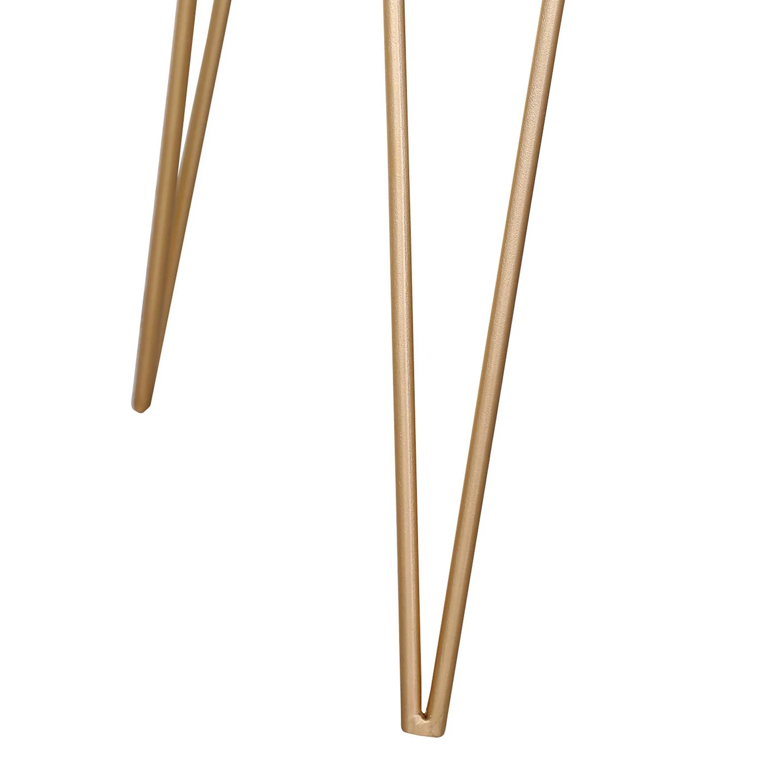 Schreibtisch Lennard I - Mango massiv / Eisen - Mango / Messing 8 Schreibtisch Lennard I - Mango massiv / Eisen - Mango / Messing – Bild 6