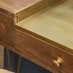 Schreibtisch Lennard I - Mango massiv / Eisen - Mango / Messing 23 Schreibtisch Lennard I - Mango massiv / Eisen - Mango / Messing -Buromobel Verkaufe 1000315298 211214 16251100155 DETAILS P000000001000315298