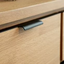 Loftscape Sideboard Limoges - Echtholzfurnier / Metall - Eiche / Schwarz -Buromobel Verkaufe 1000319435 220107 101929000123 DETAILS P000000001000319435