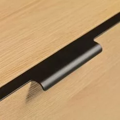 Loftscape Sideboard Limoges - Echtholzfurnier / Metall - Eiche / Schwarz -Buromobel Verkaufe 1000319435 220107 101929000129 DETAILS P000000001000319435