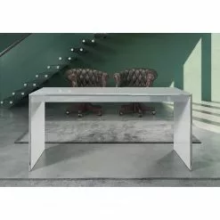 Trendteam Schreibtisch Infinity - Hochglanz Grau / Chrom -Buromobel Verkaufe 1000325230 220118 142758000030 MOOD DETAILS P000000001000325230 mood