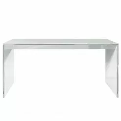 Trendteam Schreibtisch Infinity - Hochglanz Grau / Chrom -Buromobel Verkaufe 1000325230 220118 142758000038 DETAILS P000000001000325230