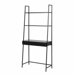 Red Living Schreibtisch-Kombination Coogee - Esche Schwarz Dekor