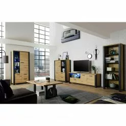 Red Living Regal Zagora - Asteiche Dekor / Schwarz -Buromobel Verkaufe 1000329408 220203 154841000020 MOOD DETAILS P000000001000329408 mood