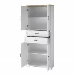 Ridgevalley Schrankwand Jasmund I (3-teilig) - Pinie Weiß Dekor / Eiche Artisan Dekor -Buromobel Verkaufe 1000331333 220208 14370400040 DETAILS P000000001000331333