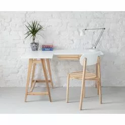 Mørteens Eckschreibtisch Ophelia - Weiß - Breite: 135 cm - Schublade rechts -Buromobel Verkaufe 1000332519 220211 021 MOOD DETAILS P000000001000332519 mood