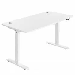 Fredriks Schreibtisch Viana - (Höhenverstellbar) - Weiß - Breite: 120 cm