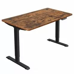 Fredriks Schreibtisch Viana - (Höhenverstellbar) - Altholz Dekor - Breite: 140 cm