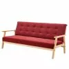 Norrwood Schlafsofa Pamban I - Strukturstoff - Karminrot -Buromobel Verkaufe 1000339586 220329 010 IMAGE P000000001000339586