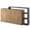 Loftscape Sideboard Littor - Anthrazit / Eiche Dekor -Buromobel Verkaufe 1000339742 220311 010 IMAGE P000000001000339742