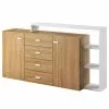 Loftscape Sideboard Littor - Weiß / Eiche Grandson Dekor -Buromobel Verkaufe 1000339743 220311 010 IMAGE P000000001000339743