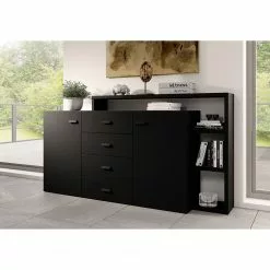 Loftscape Sideboard Littor - Schwarz -Buromobel Verkaufe 1000339746 220311 021 MOOD DETAILS P000000001000339746 mood