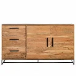 Ars manufacti Sideboard Woodson II - Akazie massiv / Metall - Akazie Hellbraun 29 Ars manufacti Sideboard Woodson II - Akazie massiv / Metall - Akazie Hellbraun -Buromobel Verkaufe 1000339802 220311 030 DETAILS P000000001000339802